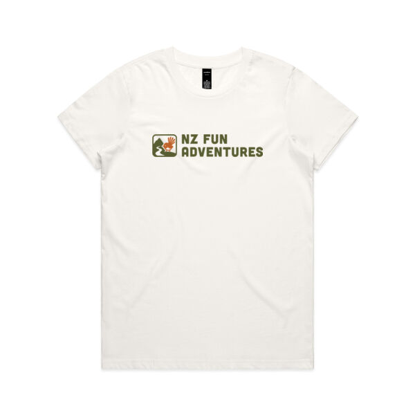 Womens Adventure Tee - Naturals Thumbnail