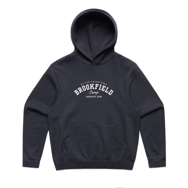 Mens Brookfield 2026 Heavy Adventure Hoodie - White Logo Thumbnail